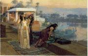 unknow artist Arab or Arabic people and life. Orientalism oil paintings 157 Germany oil painting artist